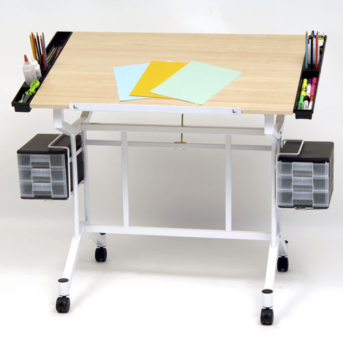 Studio Designs Pro Craft Station (White / Maple)