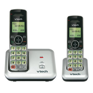 Two handset cordless phone w/ CID