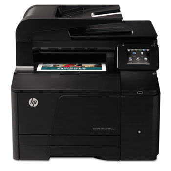 LaserJet Pro 200 Color MFP M276nw Wireless Laser Printer, Copy/Fax/Print/Scan