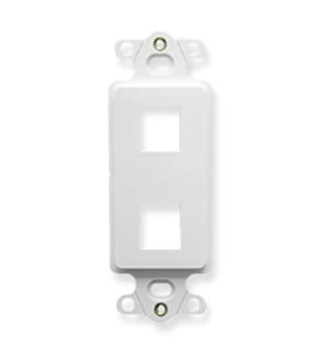 INSERT, DECOREX, 2-PORT, WHITE