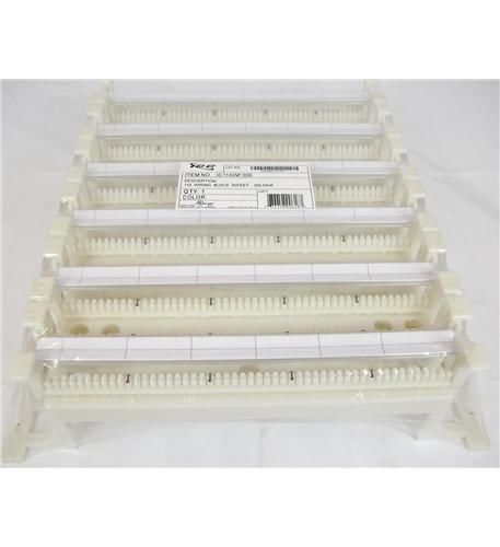 110 WIRING BLOCK W/ FT, 300-PAIR, CAT 5e