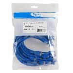 25 PK PATCH CORD,CAT 6,MOLDED,5ft BLUE