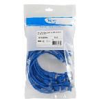 25 PK PATCH CORD, CAT 5e, 10ft, BLUE