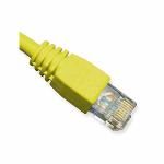 Patch Cord, CAT6 Booted, 25' - Yellow