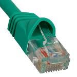 PATCH CORD CAT 6 MOLDED BOOT 14'  GN