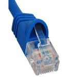 PATCH CORD, CAT 6, BOOT, 1' BL