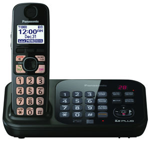 Dect 6.0+ Cordless, ITAD, 1 HS, DK, bk