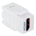 HDMI MODULAR CONNECTOR WHITE