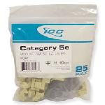 IC107E5CIV - 25PK Cat5 Jack - Ivory