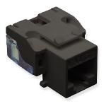 IC107E5CBK - 25 Pack Cat5 Jack - Black