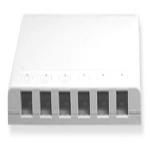 IC107SB6WH - 6Pt Surface Box - White