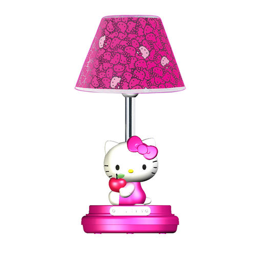 Hello Kitty Table Lamp- Magenta