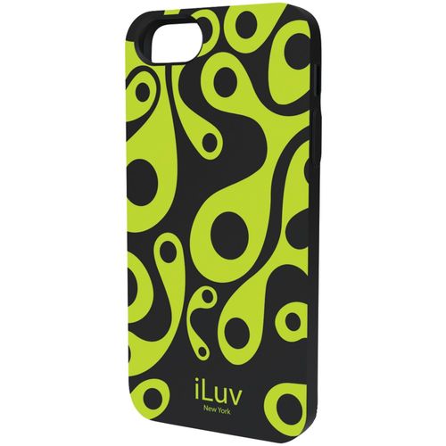 ILUV ICA7T309BLK iPhone(R) 5/5S Aurora Glow-In-The-Dark Case (Black)