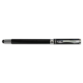 Stylus/Pen Combination, Capped Ballpoint, Black