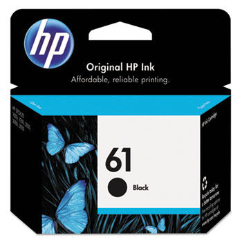 CH561WN (HP 61) Ink Cartridge, 190 Page-Yield, Black