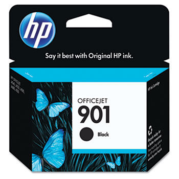 CC653AN (HP 901) Ink Cartridge, 200 Page-Yield, Black