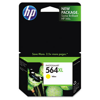 CB325WN (HP 564XL) Ink, 750 Page-Yield, Yellow