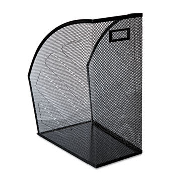 Mesh Jumbo Magazine File, Black