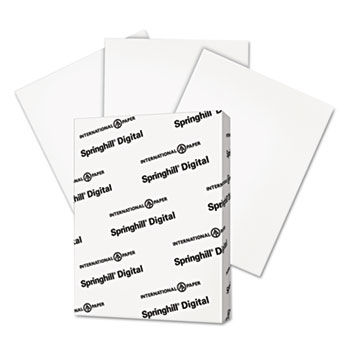 Digital Vellum Bristol White Cover, 67 lb., 8-1/2 x 11, White, 250 Sheets/Pack