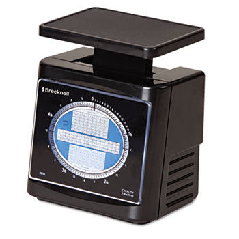 Mechanical Postal Scale, 5 lbs Capacity, 6 4/5 x 5 4/5 Platform