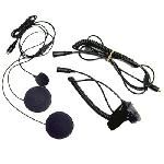 Closed Face Helmet Headset Kit w/boom mi