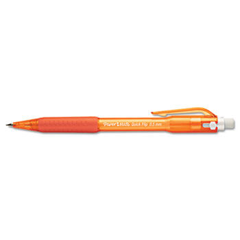 Quick Flip Mechanical Pencil, 0.5 mm, Orange 12/Pk