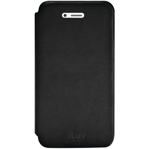 ILUV ICA7J346BLK iPhone(R) 5/5S Leather Pocket Agent Case (Black)