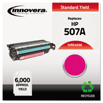 Remanufactured CE403A (M551) Toner, 6000 Page-Yield, Magenta