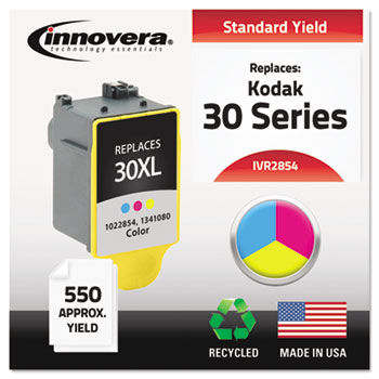 Remanufactured 1022854, (30XL) High-Yield Ink, Color