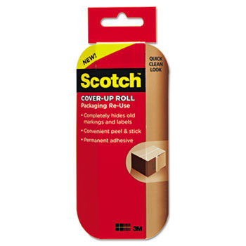 Scotch Cover-Up Roll,  6""x 30', Brown, 1 Roll