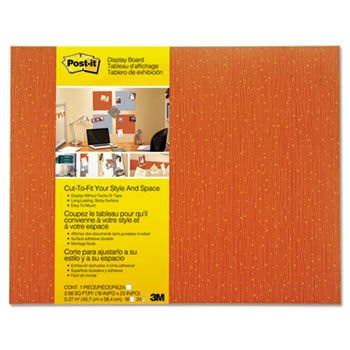 Post-it Display Board, 18 x 23, Tangelo, Frameless