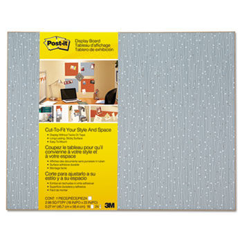 Post-it Display Board, 18 x 23, Ice, Frameless