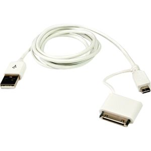 Charge & Sync-30 Pin And Micro USB