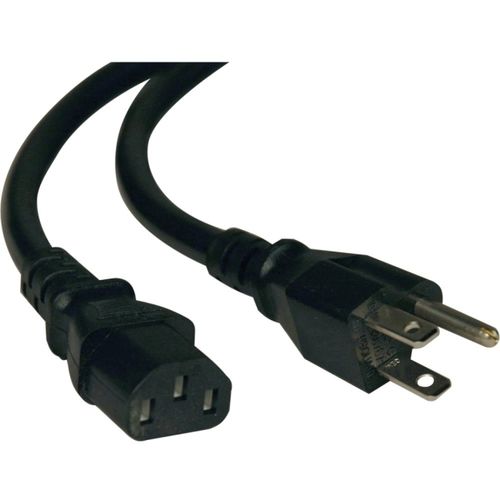 POWER CORD, 10FT 14AWG 15A 125V,