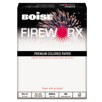 FIREWORX Colored Paper, 24lb, 8-1/2 x 11, Popper-mint Green, 500 Sheets/Ream