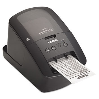 QL-720NW Label Printer, 93 Labels/Minute, 5w x 9-3/8d x 6h