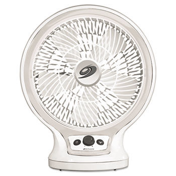 Personal Fan, 2-Speed, White