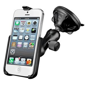 RAM MOUNT APPLE IPHONE 5 COMPOSITE SUCTION CUP MOUNT