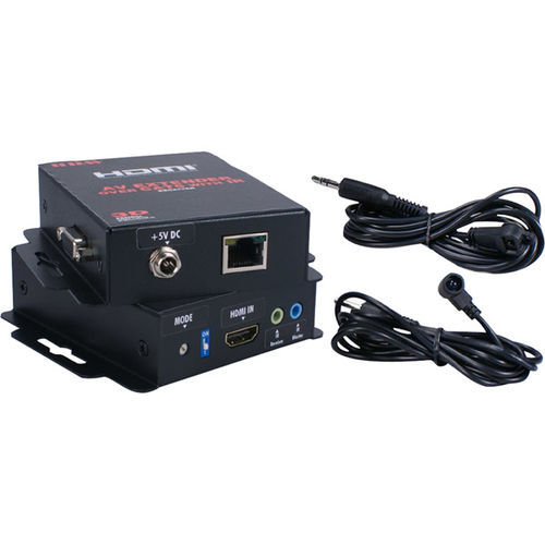 HDMI Over CAT5e/6 Extender with Bi-Directional IR/Serial