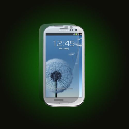 XO Skins Clear Screen Protector For Samsung Galaxy S 3 Europe With Anti-Glare, Anti-Fingerprint Proof Protection