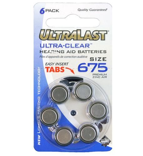 Hearing Aid Battery 6 Pack