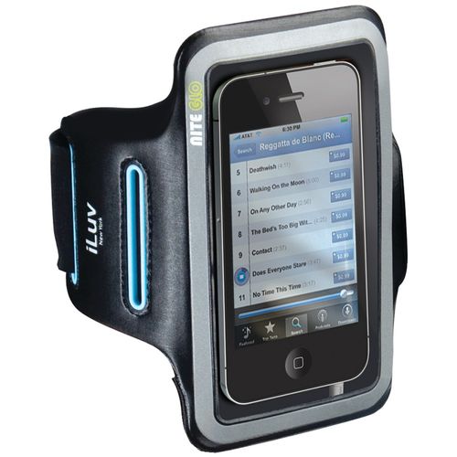 ILUV ICA7A323BLK iPhone(R) 5/5S Sport Armband (Black)