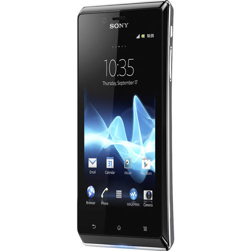 Black Xperia J 4"" WiFi Big Screen Android Smartphone