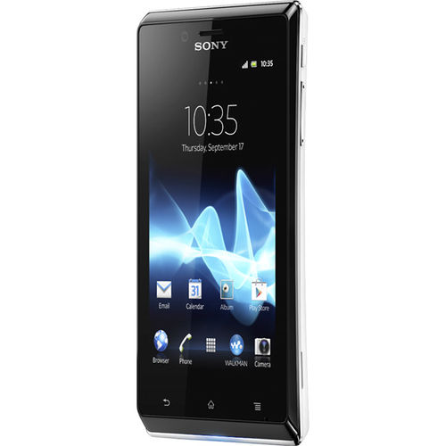 White Xperia J 4"" WiFi Big Screen Android Smartphone