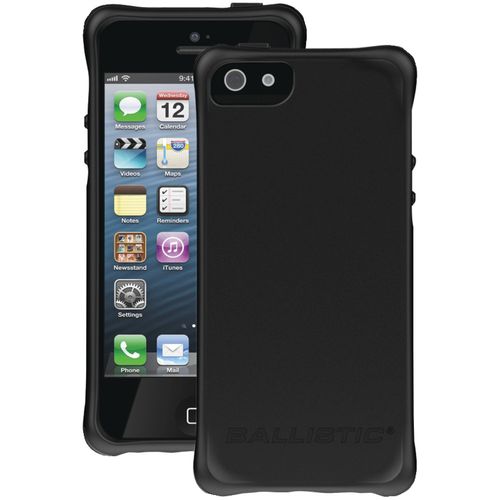 BALLISTIC LS0955-M355 iPhone(R) 5/5S LS Smooth Case (Black with 4 Black, 4 White, 4 Lime, 4 Red Bumpers)