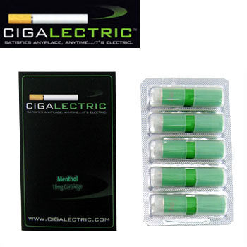 ELECTRONIC CIGARETTE REPLACEMENT CARTRIDGES (MENTHOL)