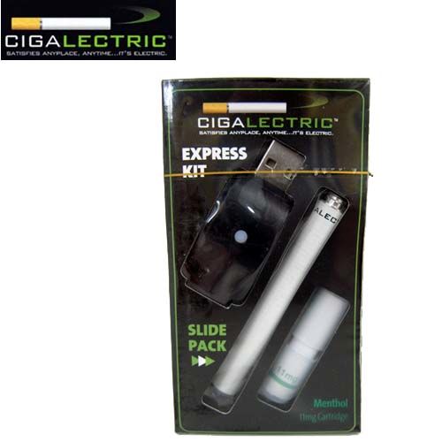 RECHARGEABLE CIGARETTE EXPRESS KIT (MENTHOL)