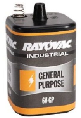 Rayovac 6 Volt Battery Case Pack 12