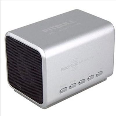 PITBULL SPEAKER 4GB Silver