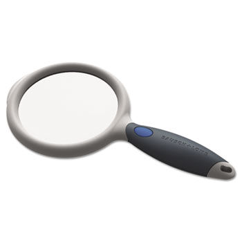 Handheld LED Magnifier, Round, 4"" dia.